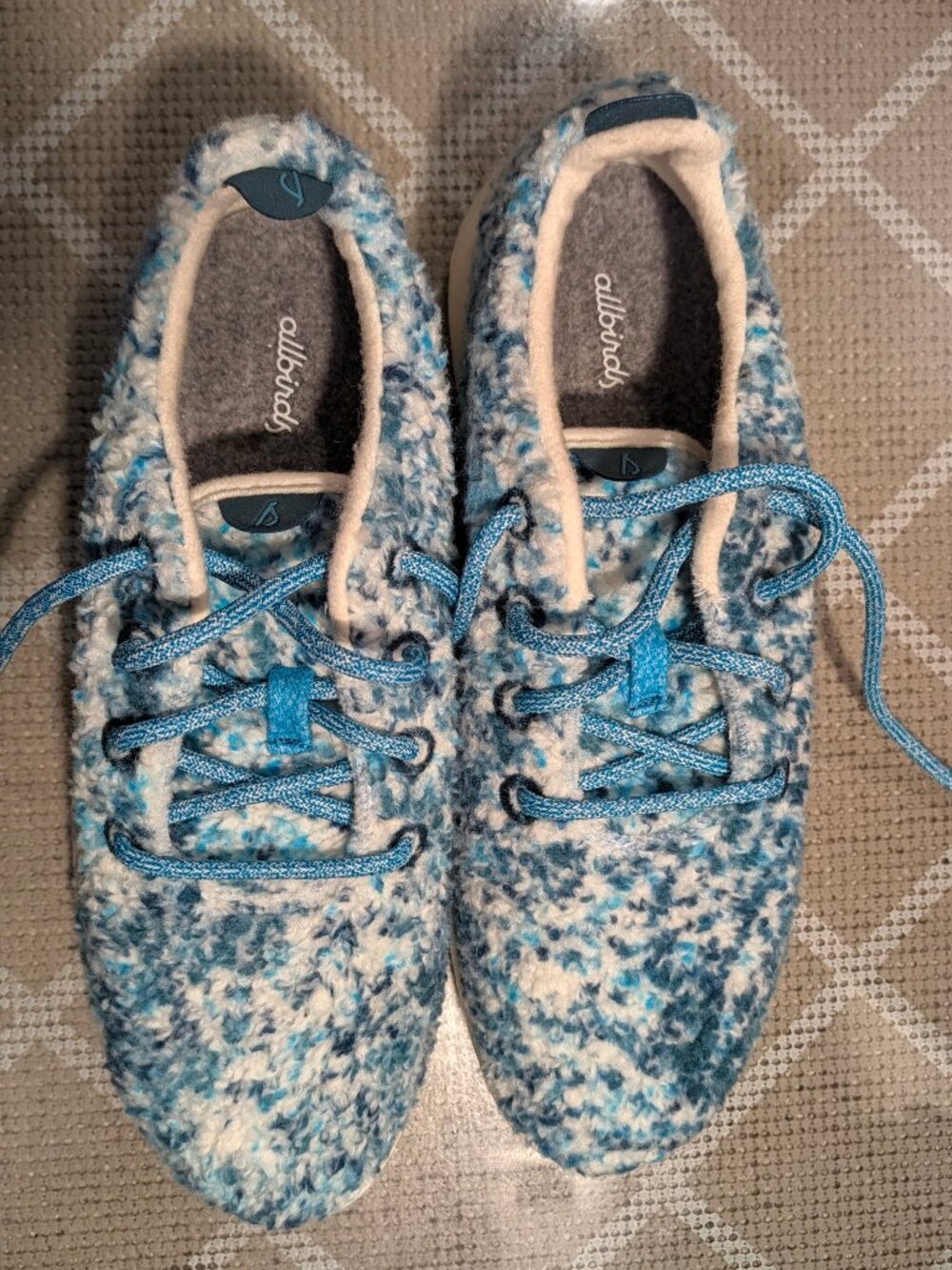 Allbirds Men's Merino Wool Runner Fluffs Size 13 - Thrive Teal / Deep Emerald